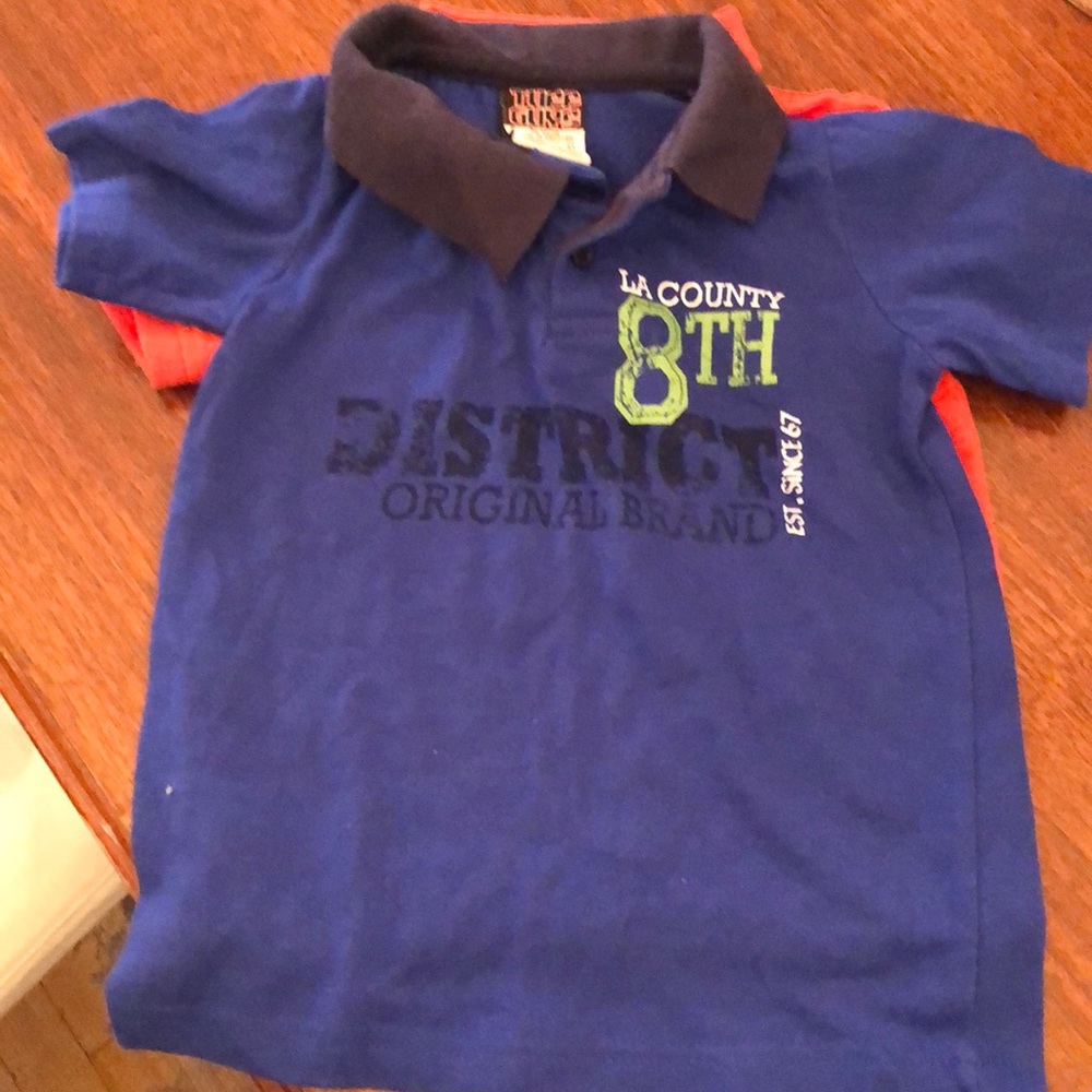 2 polo boys shirts